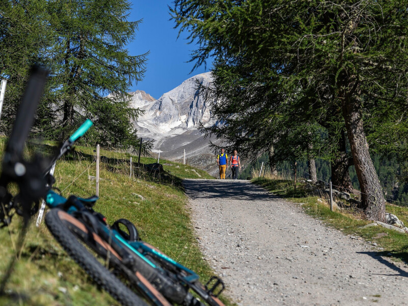 Mountainbiketour Unser Frau - Lafetzalm