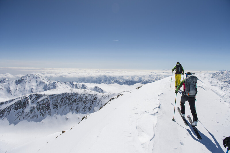 Skitourenroute Kurzras - Grawand